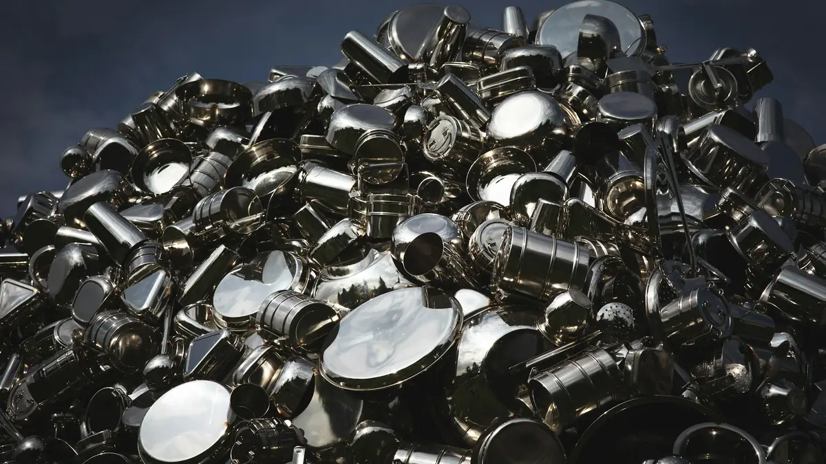 Phế liệu inox, chi tiết thép không gỉ